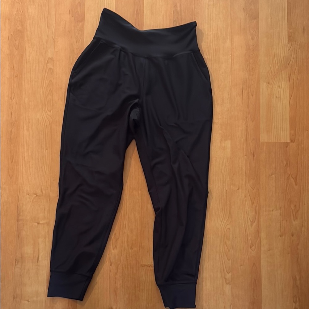 Black High-Waisted Joggers